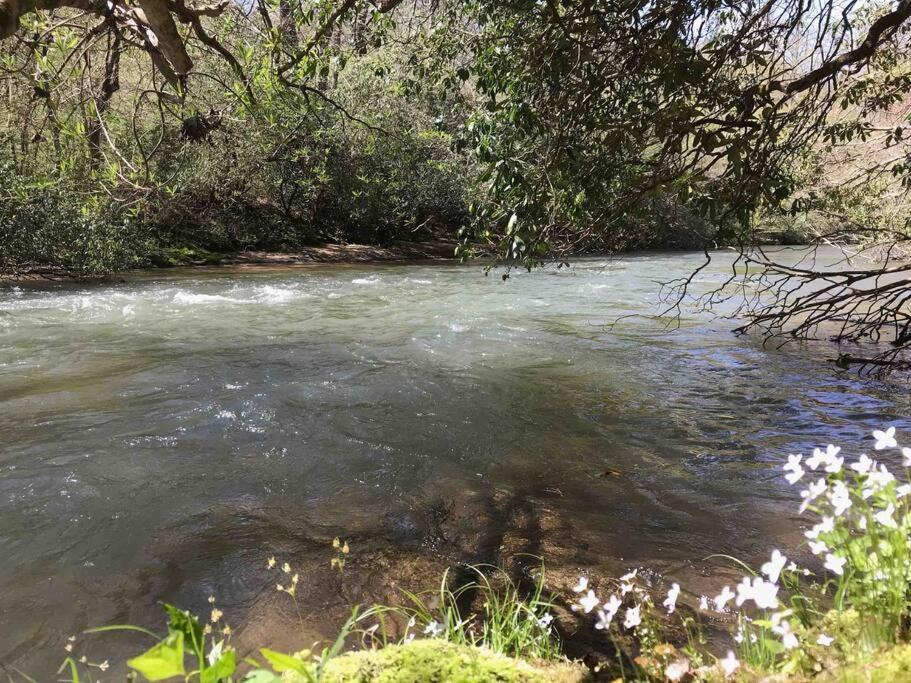 Cabin Fever On Cartecay River Ellijay Exterior photo